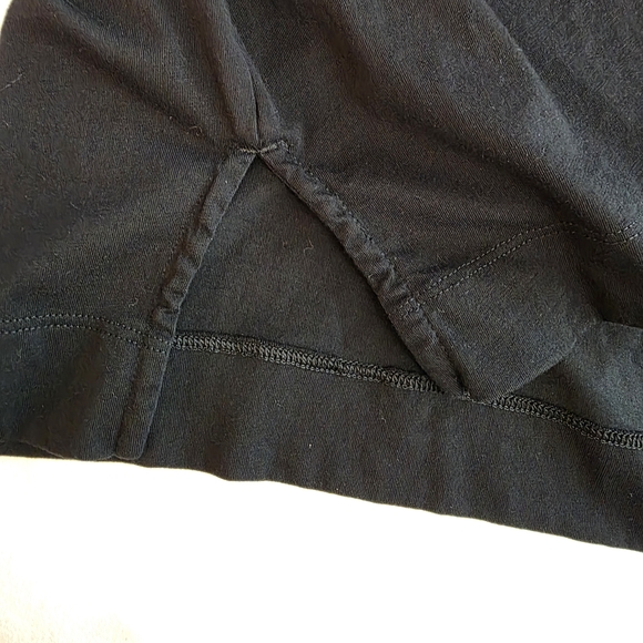 Lauren Ralph Lauren 100% Cotton Tunic Top 2X Black 3/4 Sleeve Old Money Office - Picture 5 of 10